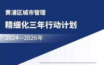 黃浦區(qū)人民政府辦公室關(guān)于印發(fā)《黃浦區(qū)城市管理精細(xì)化三年行動計(jì)劃（2024—2026年）》的通知