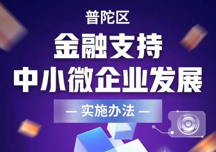 關于印發(fā)《普陀區(qū)金融支持中小微企業(yè)發(fā)展實施辦法》的通知
